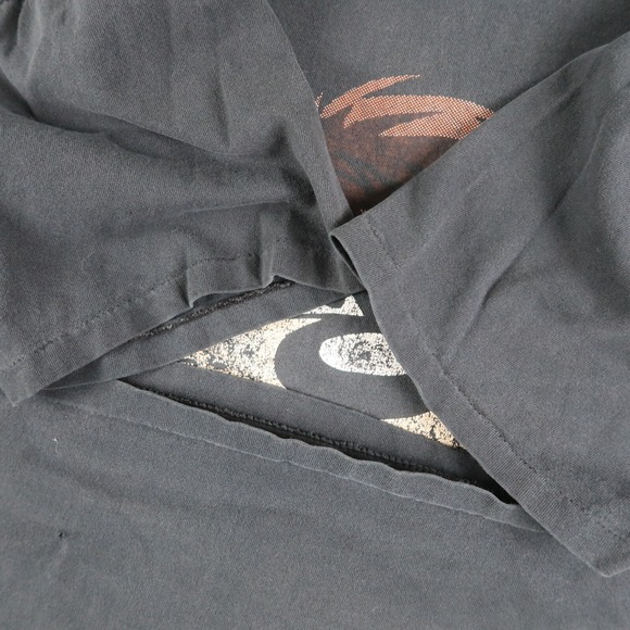 Vintage 90s Warner Bros Tasmanian Devil T-Shirt XL 1993 Black Made In USA - Picture 12 of 13